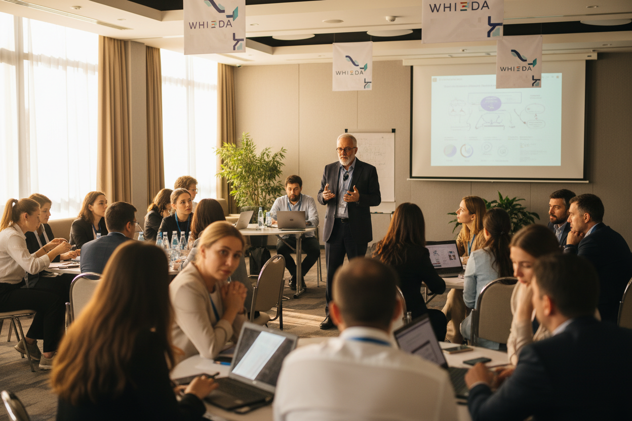 Конференция WHIEDA с участием нобелевского лауреата и обучение партнеров