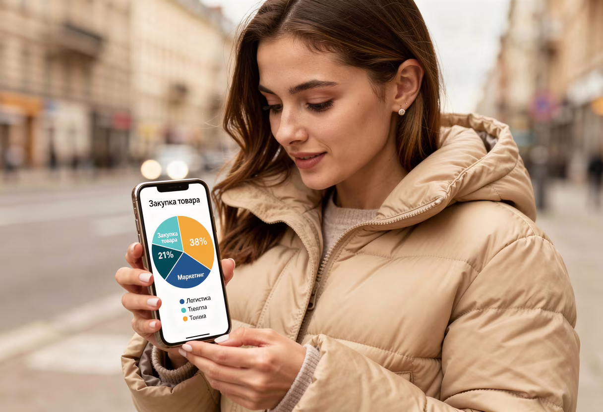 Селлер изучает распределение бюджета для работы на Wildberries в 2026